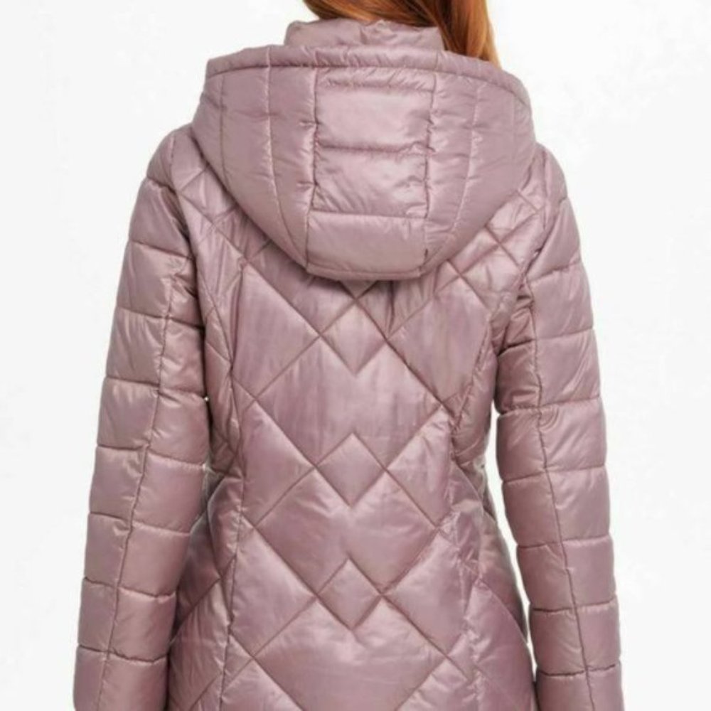Andrew Marc Ladies' Hooded Long Jacket - Picture 2 of 7